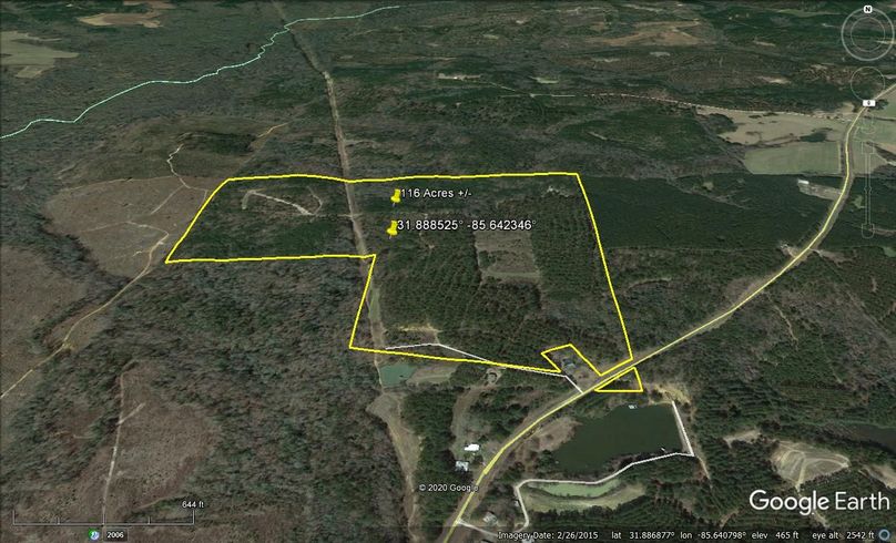 Aerial 2 approx. 116 acres barbour county, al