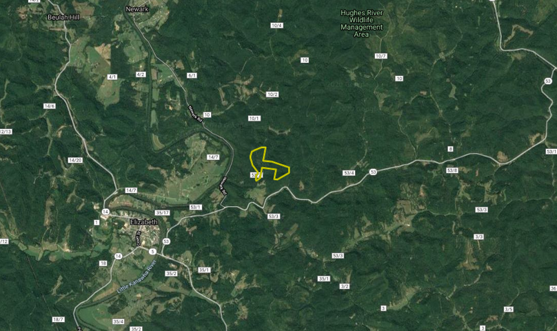 Distant aerial - mcgrath - 109 acres - wirt county wv