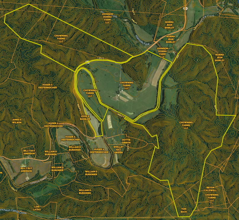 Zcumberland 1051.37 - contours