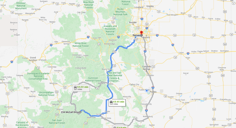 Mineral 1.9 adelman directions to denver