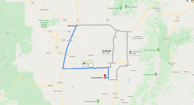 Costilla 80 ford directions to alamosa