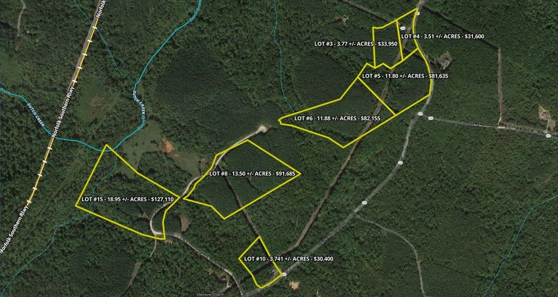 Aerial 3 Nelson Lots