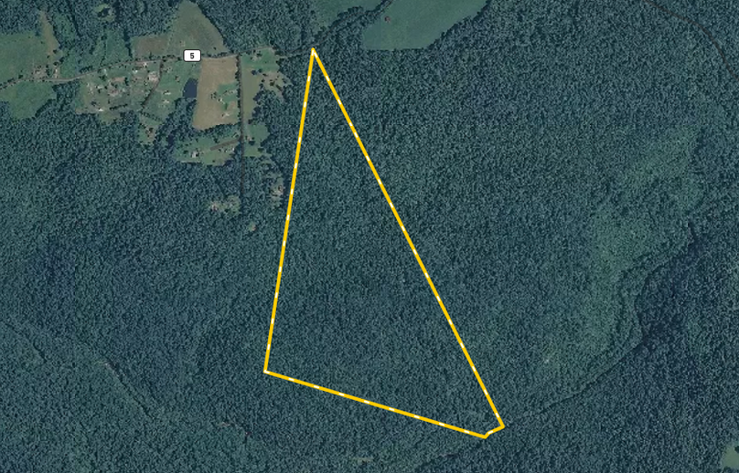 Tcp bright - tract 1 - 100 acres - arial close up