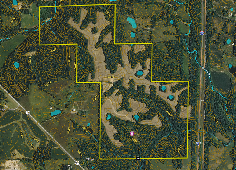 Aerial 2 contour union 348