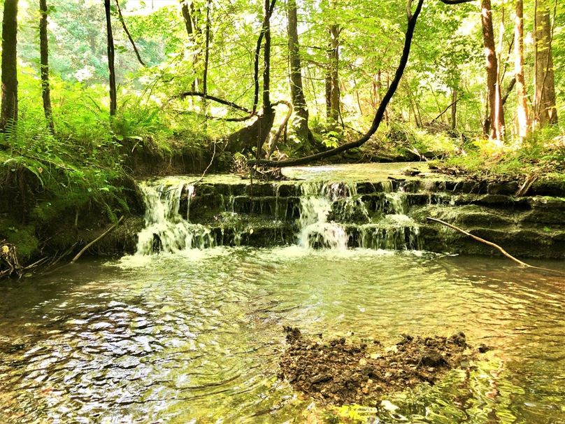 0001 beautiful waterfall and stone bottom creek-2