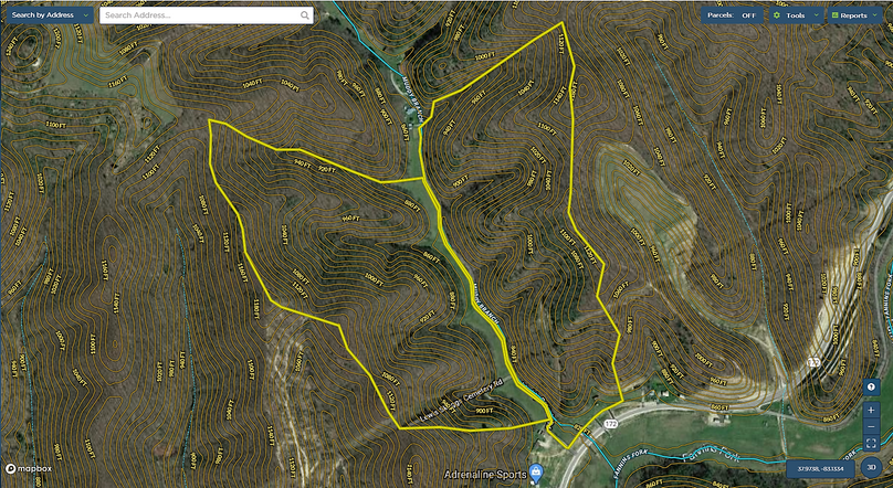 029 morgan 150.3 mapright aerial zoomed in with contour lines
