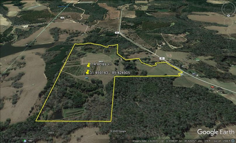 Aerial 4 approx. 114 acres dale county, al