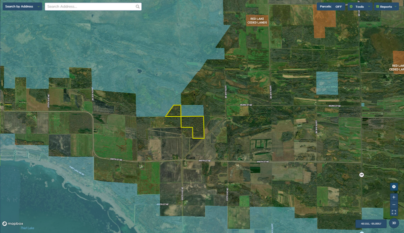Marsahll co 162 public lands map