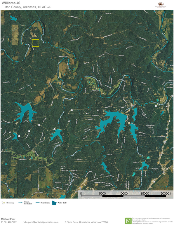 Williams 40 location