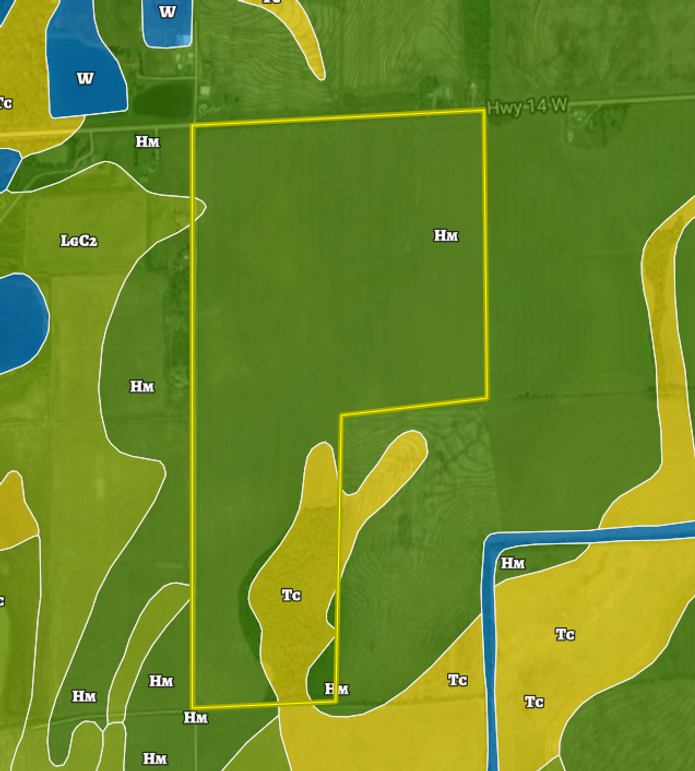 Poinsett county 240 map 2