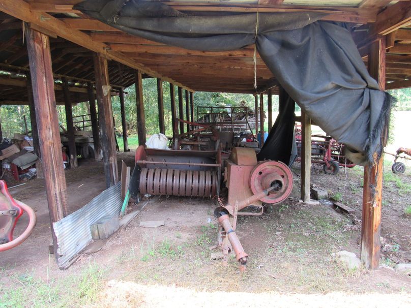 Hay baler and other equipment