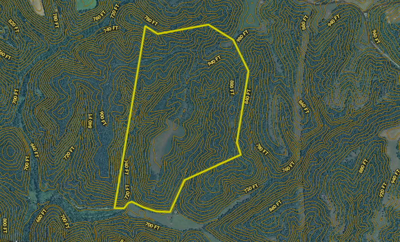 Mays 225 - mason county wv - aerial topo