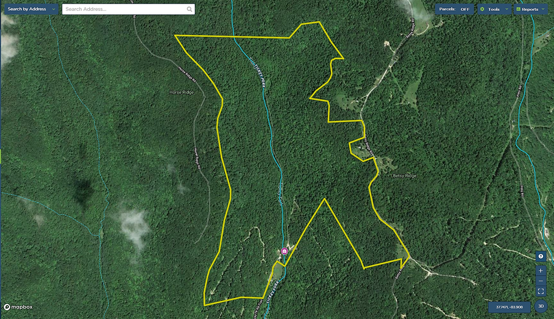 028 estill 210 mapright aerial with water features