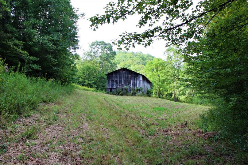 003 large tobacco barn near the back of the property up the valley