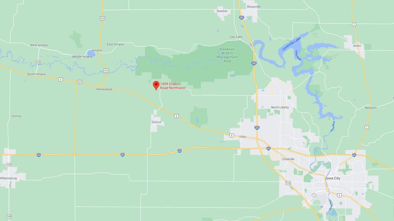 Ia johnson stratton aerial neighborhood