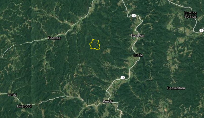 Thompson 210 - distant aerial - wirt county wv
