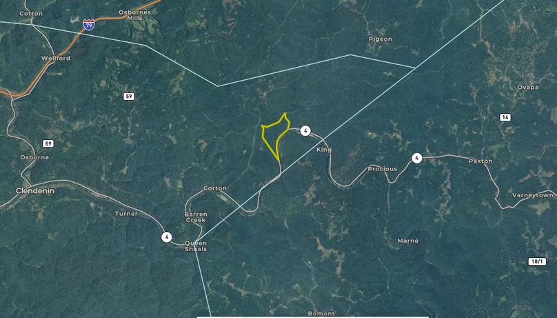 Tcp bright - tract 1 - 152 acres - kanawha county wv - distant aerial