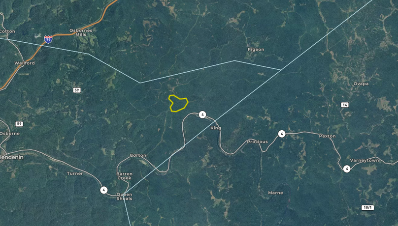 Tcp bright - tract 2 - 118 acres - kanawha county wv - distant aerial
