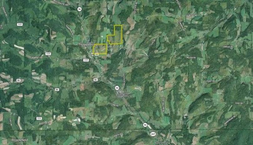 Crystal creek south 157 maprite far