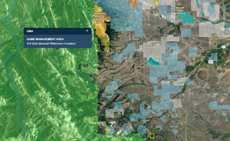 Far-showing national forest