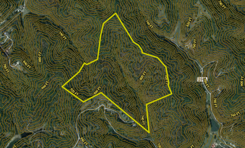 S j lumber - 108 - putnam - aerial topo
