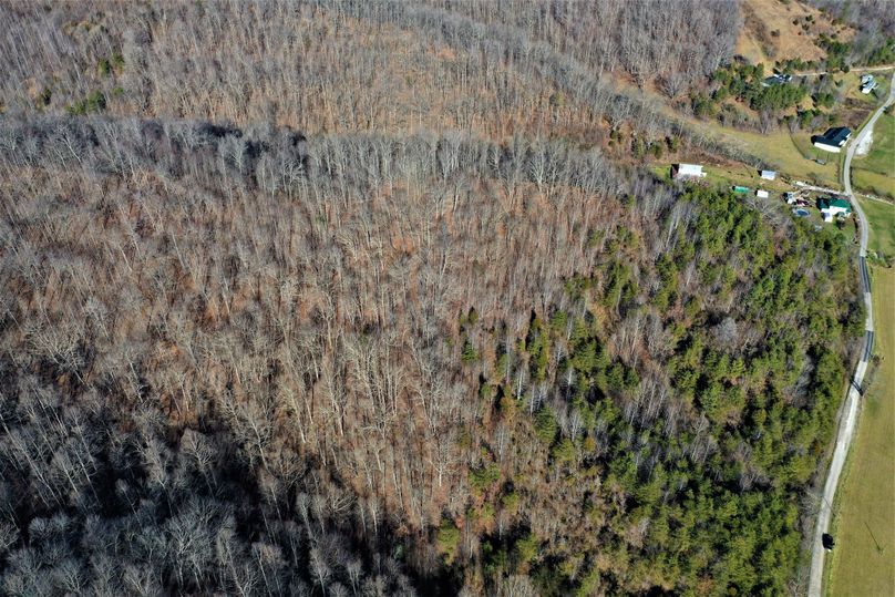 012 aerial drone shot from the southern most boundary