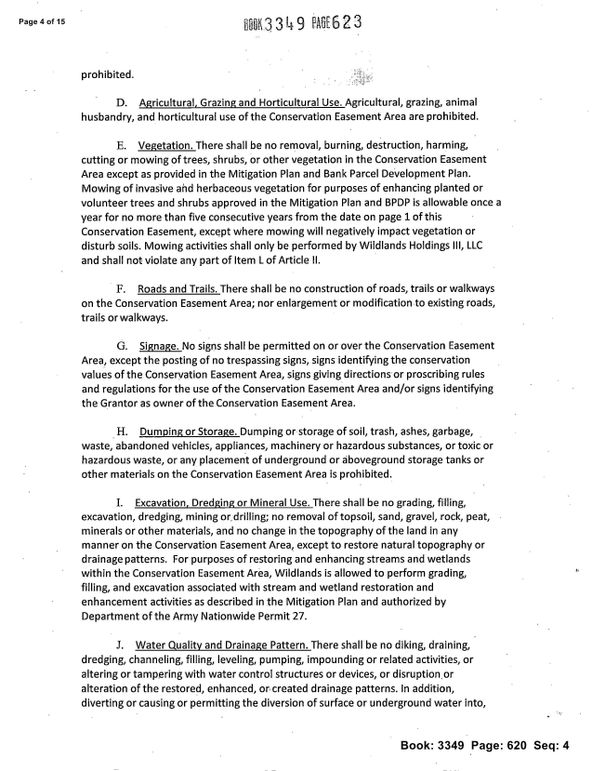 Recorded conservation easement page 04