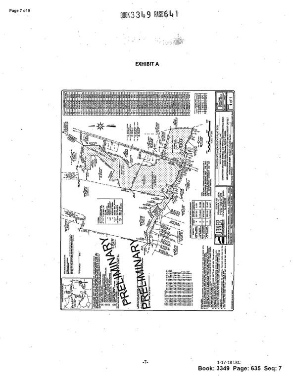 Recorded land use easement page 7
