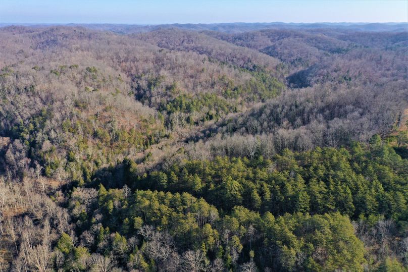 033 aerial drone shot from the south boundary looking north