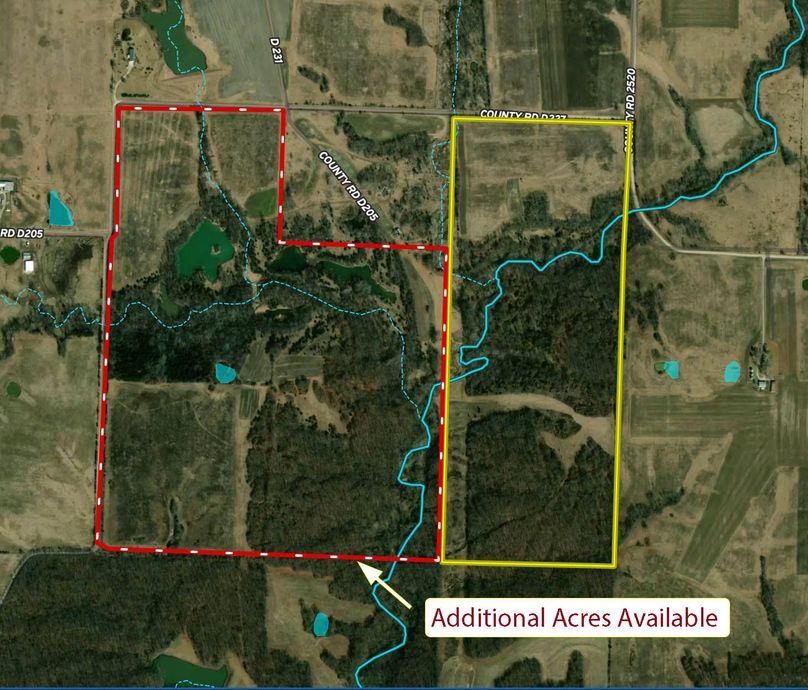 Additional acres