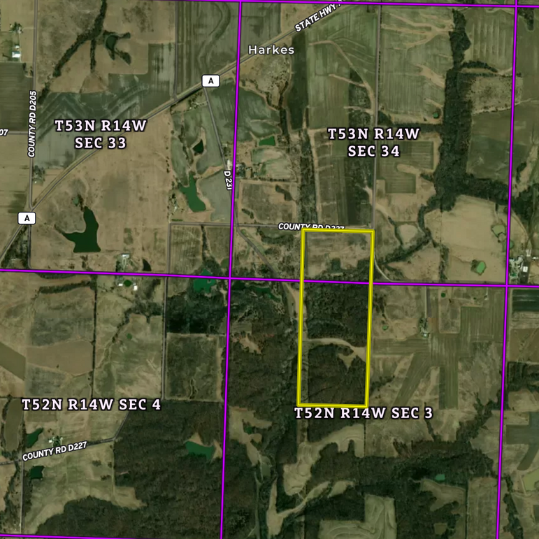 Township section and range