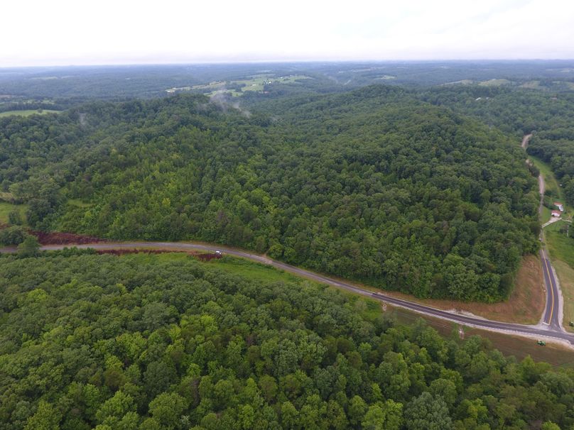 003 aerial from east boundary facing west