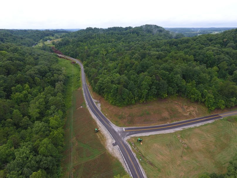 017 aerial from north boundary facing south southwest