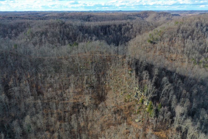 010 aerial drone shot from the middle of the property looking to the southwest