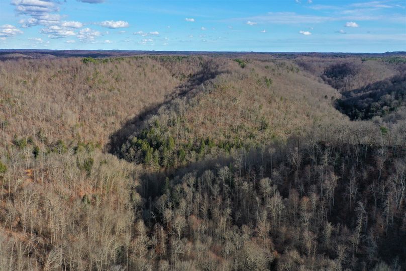 022 aerial drone shot from the south center of the property looking to the east