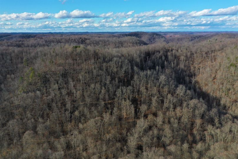 027 aerial drone shot from the north central part of the property looking to the west
