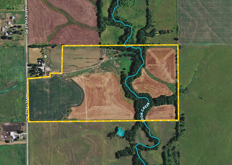 Wabaunsee 70 aerial map