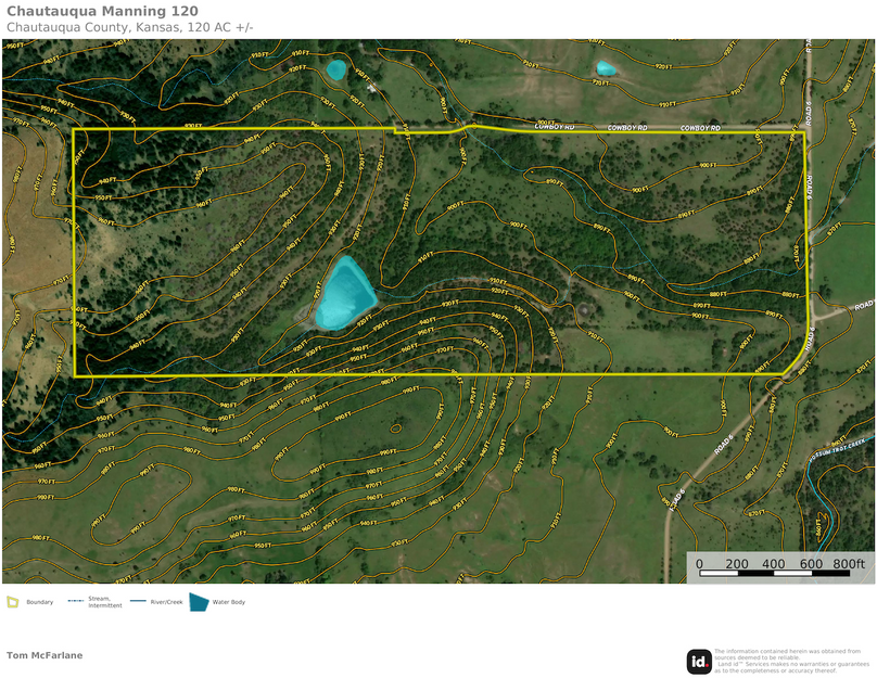 Chautauqua Manning 120 Topo