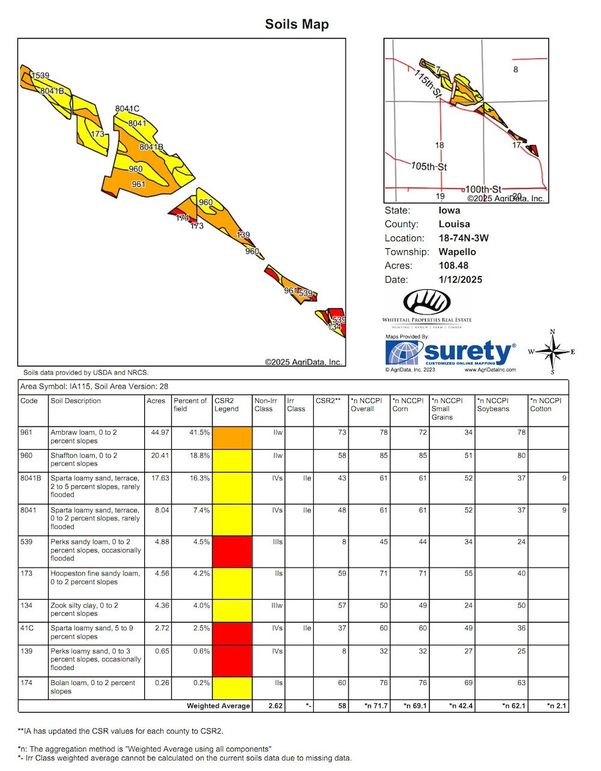 Louisa 540 Map - 05 Soils Map