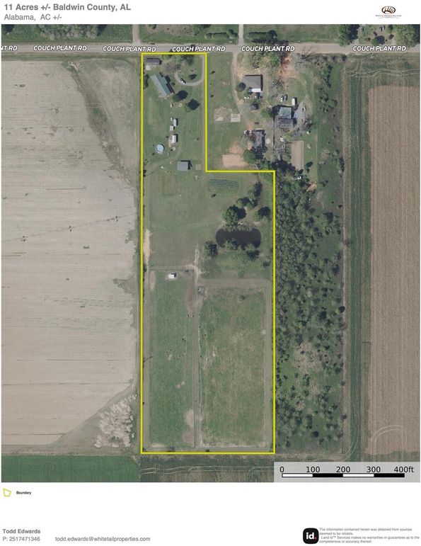 Aerial #1 Approx. 11 Acres Baldwin County, AL
