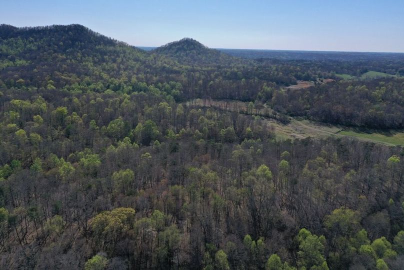 019 aerial drone view in the east area of the property looking to the west