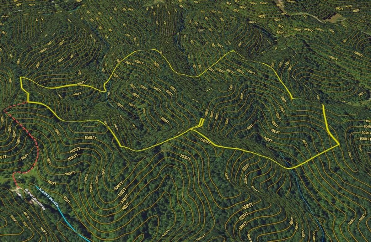 019 Lee 76 Land ID map in 3D viewed from the north