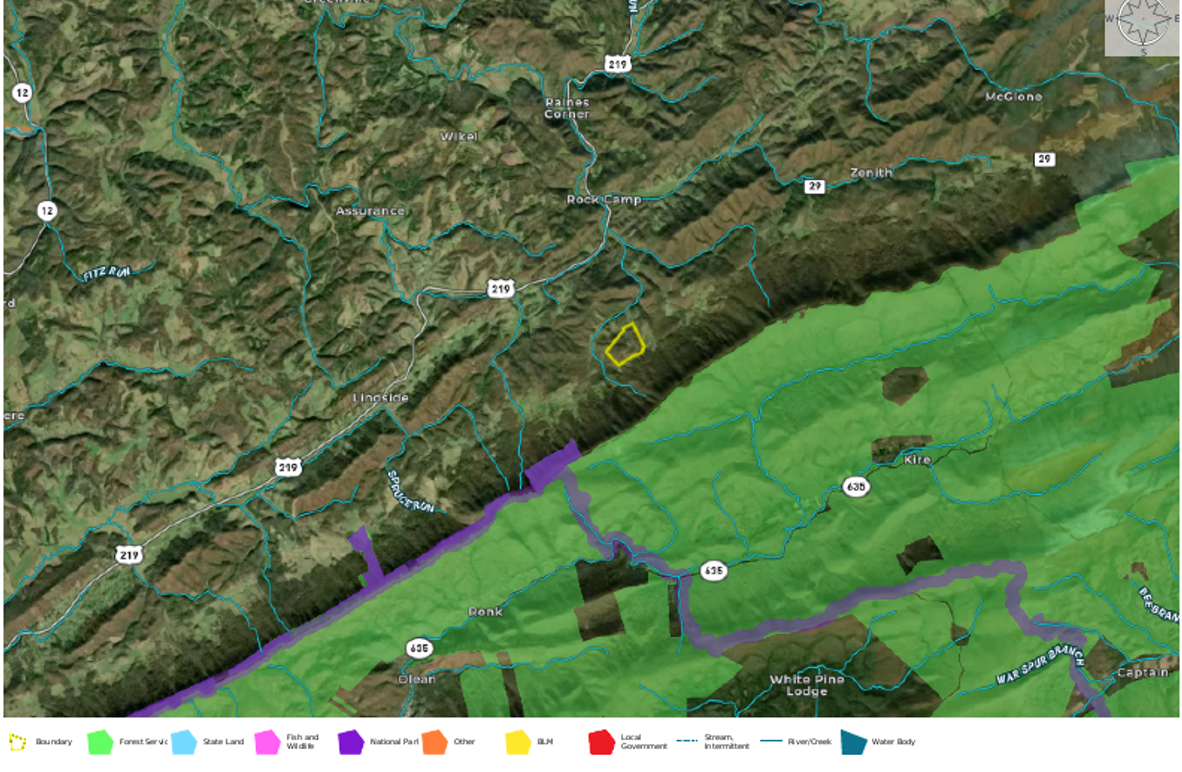 Monroe WV 102 Aerial01
