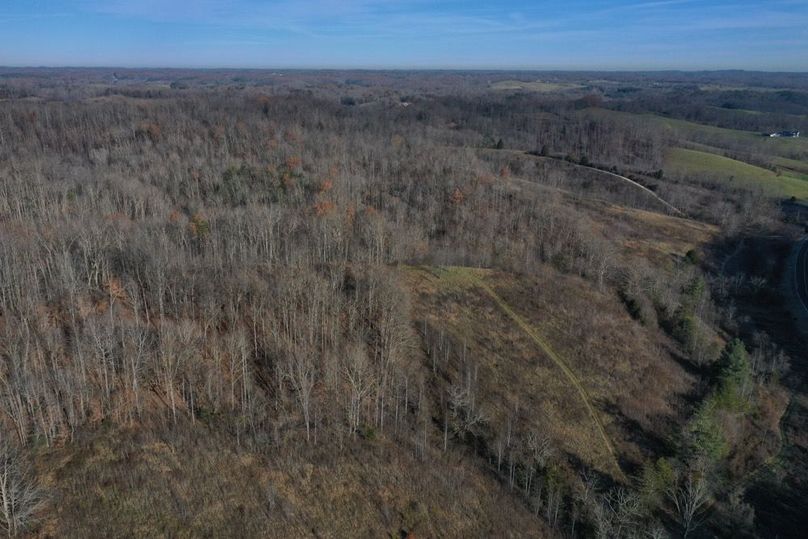 002 aerial drone shot from the south boundary looking to the northeast