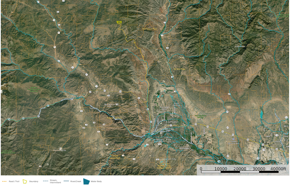 Fremont Co 35 Terrain Inventory - Aerial 3