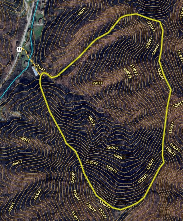 036 LandiD overview with watersheds and contours