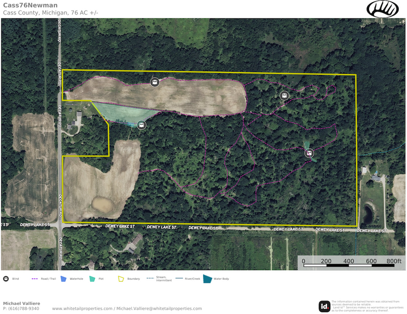 Aerial Plots, Blinds, Trails