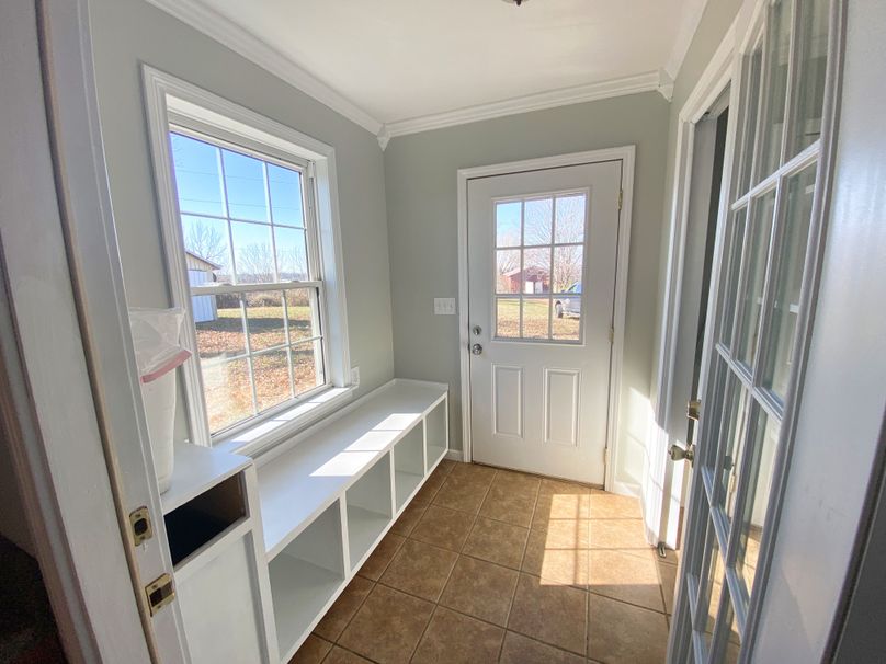 026 the mudroom entrance at the back of the house