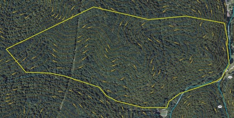 027 LandiD map view with countours