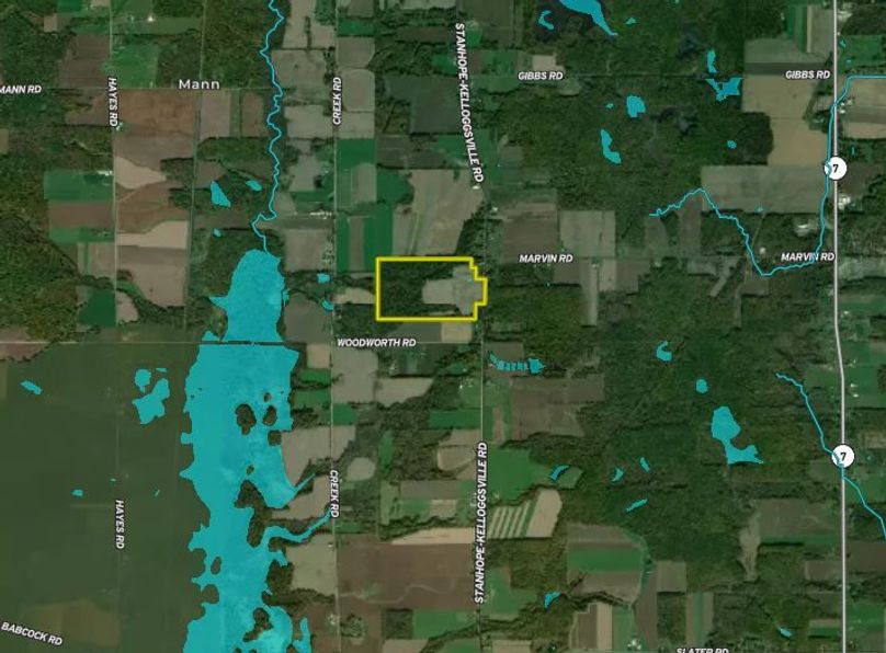 Ashtabula co oh 114 highland eagle - zoomed out aerial